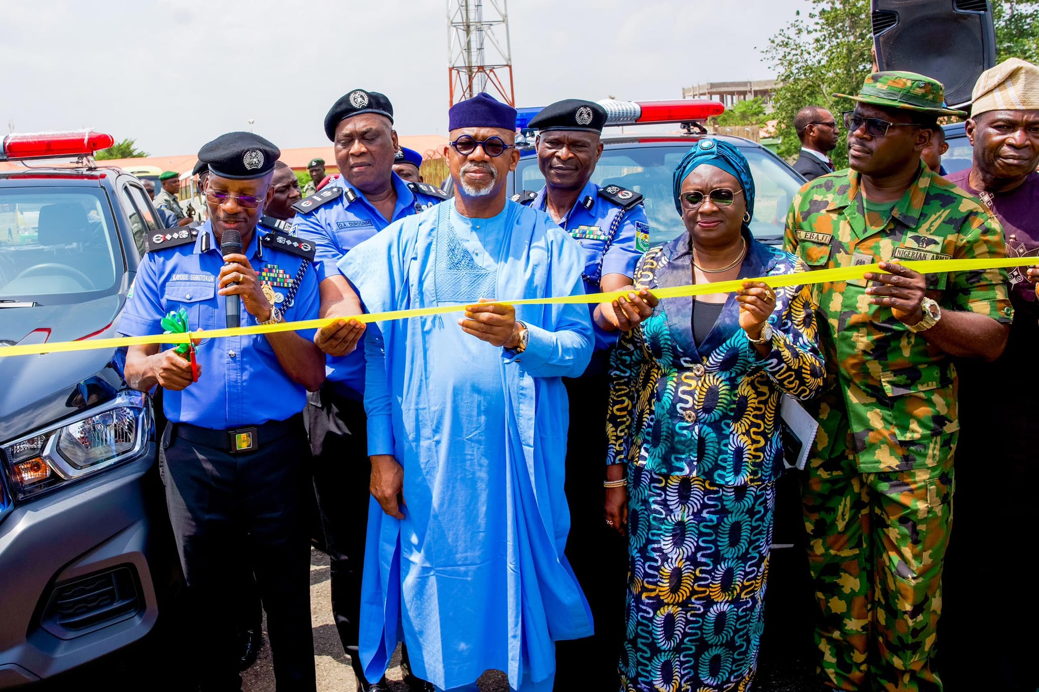 ABIODUN DONATES 25 PATROL VEHICLES TO TACKLE INSECURITY